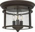 Hinkley Gentry 3-Light Flush-Mount Foyer Light Olde Bronze 3473OB