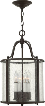 12"W Gentry 4-Light Foyer Light Olde Bronze