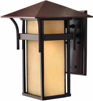 14"H Harbor 1-Light Outdoor Wall Lantern Anchor Bronze