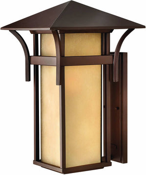 21"H Harbor 1-Light Outdoor Wall Lantern Anchor Bronze