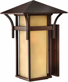 21"H Harbor 1-Light Outdoor Wall Lantern Anchor Bronze