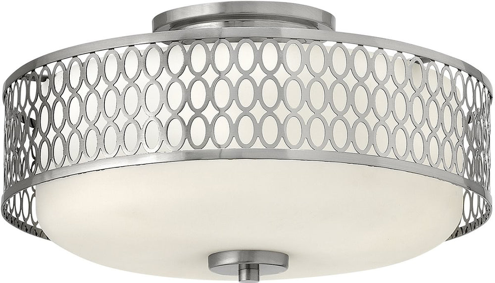 Hinkley Jules 3-Light Flush Foyer Brushed Nickel 53241BN