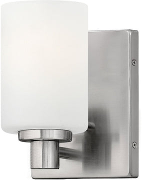 5"W Karlie 1-Light Bath Light Brushed Nickel