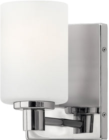 5"W Karlie 1-Light Bath Light Chrome