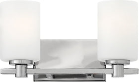 13"W Karlie 2-Light Bath Light Chrome
