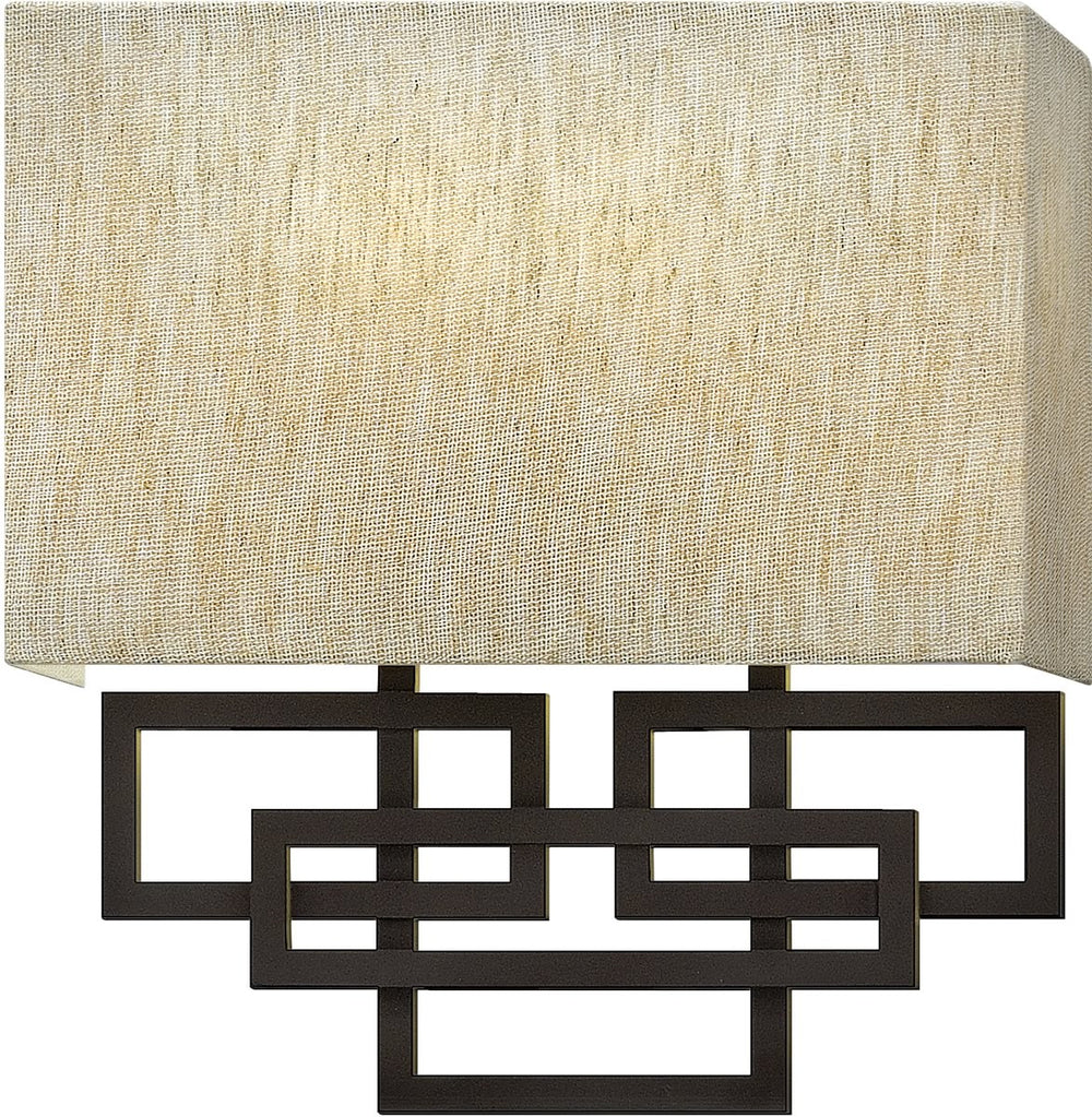 Hinkley Lanza 2-Light Sconce Oil Rubbed Bronze 3162OZ