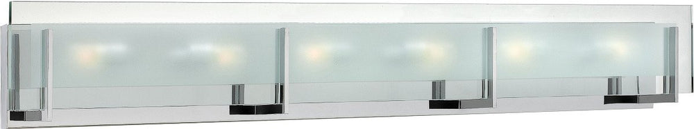 Hinkley Latitude 6-Light Halogen Bath Vanity Chrome 5656CM