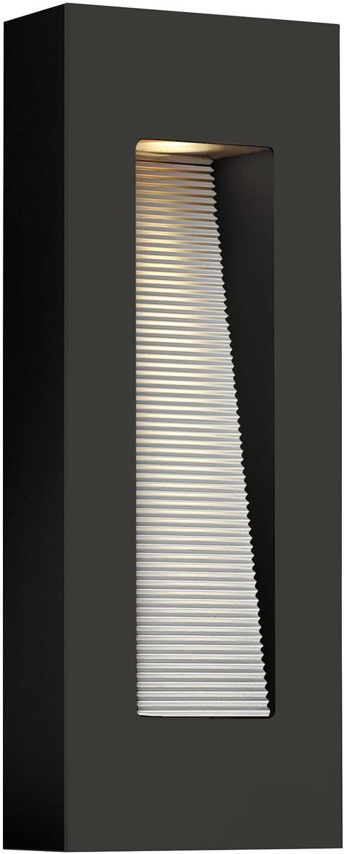 Hinkley Luna 2-Light Outdoor Wall Light Satin Black 1668SK