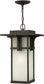 Hinkley Manhattan 1-Light Hanger Outdoor Oil Rubbed Bronze 2232OZ