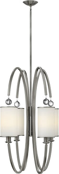 27"W Monaco 4-Light Foyer Brushed Nickel