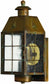 Hinkley Nantucket 1-Light Outdoor Wall Lantern Aged Brass 2370AS