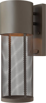 16"H Aria Outdoor Wall Lantern Buckeye Bronze
