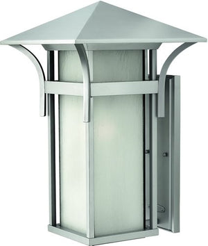 21"H Harbor LED Outdoor Wall Lantern Titanium