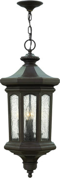 12"W Raley 4-Light Outdoor Pendant Light Oil Rubbed Bronze 1602OZ