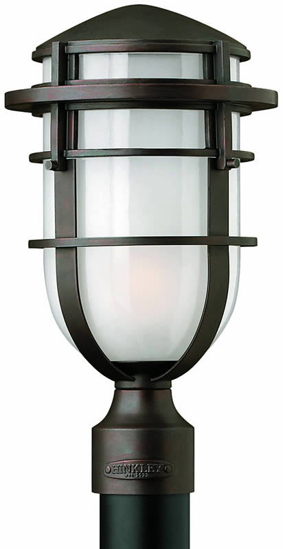 Hinkley Reef 1-Light Outdoor Post Lantern Victorian Bronze 1951VZ