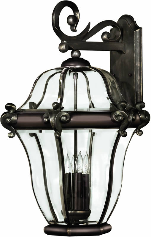 Hinkley San Clemente 4-Light Extra-Large Outdoor Wall Lantern Copper Bronze 2446CB
