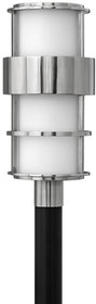 22"H Saturn 1-Light Outdoor Post Mount Stainless Steel