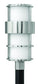 Hinkley Saturn 1-Light Outdoor Post Light Stainless Steel 1901SS-LED