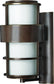 Hinkley Saturn 1-Light Outdoor Wall Light Metro Bronze 1904MT-LED