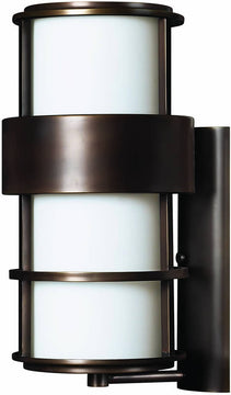20"H Saturn 1-Light Large Outdoor Wall Lantern Metro Bronze
