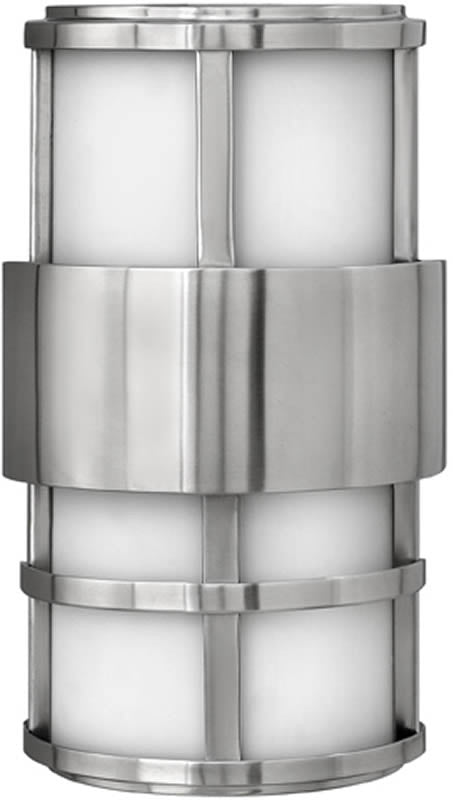 Hinkley Saturn 2-Light Outdoor Wall Mount Stainless Steel 1908SS