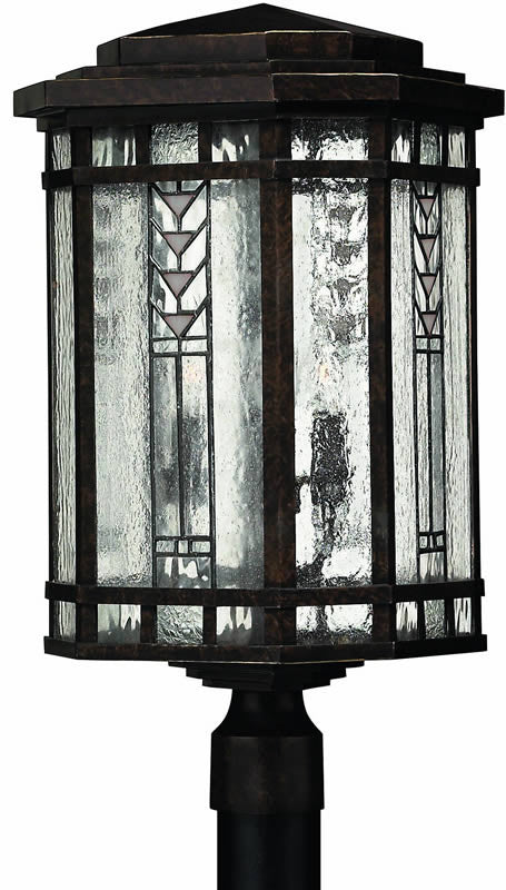 Hinkley Tahoe 4-Light Large Outdoor Post Lantern Regency Bronze 2241RB