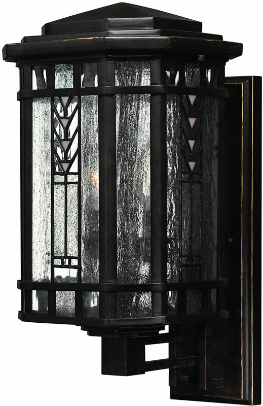 Hinkley Tahoe 3-Light Outdoor Wall Lantern Regency Bronze 2240RB
