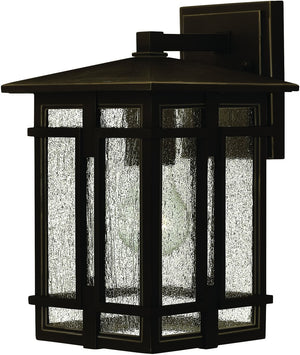 12"H Tucker 1-Light Outdoor Wall Light Oil Rubbed Bronze