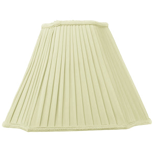 15"W x 11"H Eggshell with Off White Liner Lampshade