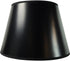 HomeConcept 9x13x9 Black Parchment Gold-Lined Floor Lampshade 