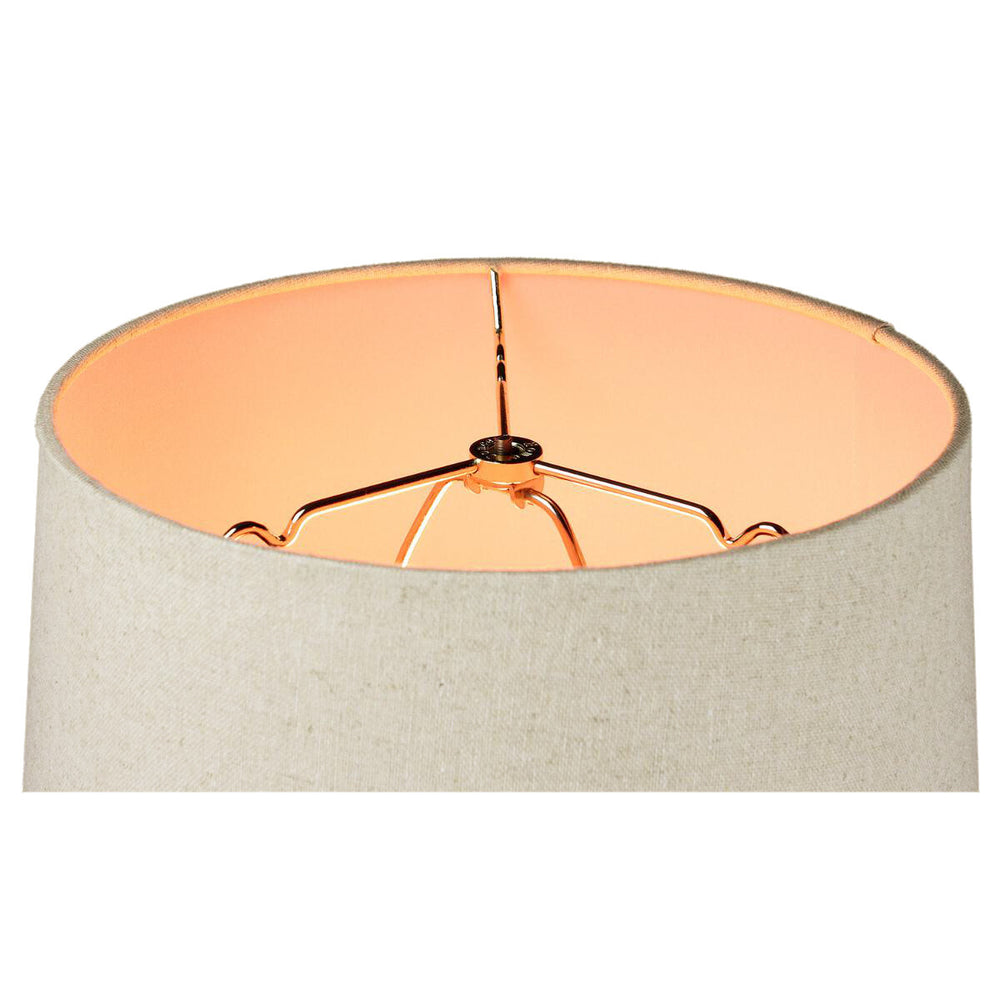 HomeConcept 12x14x10 Sand Linen Drum Lampshade 