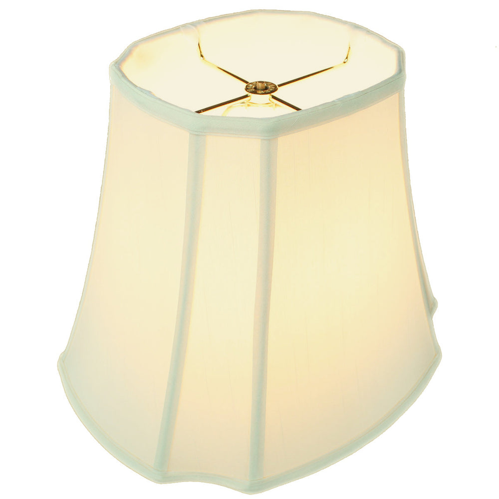 HomeConcept 7x12x11 French Oval Eggshell Lampshade 