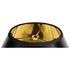 HomeConcept Swag Pendant Plug-In One Light Black/Gold Shade 7x18x12