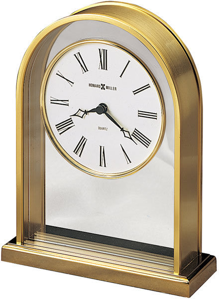 7"H Reminisce Table-top Clock Cream and Crystal