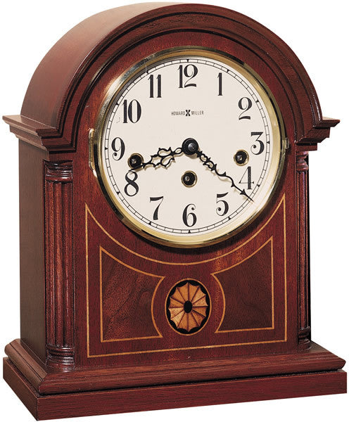 Howard Miller Barrister Mantel Clock Mahogany 613180