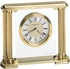 Howard Miller Athens Table-top Clock Brushed Brass 613627