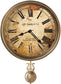 Howard Miller J.H. Gould and Co. III Wall Clock Antique Brass 620441