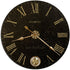 Howard Miller London Night Antique Wall Clock Black Crackle 620474