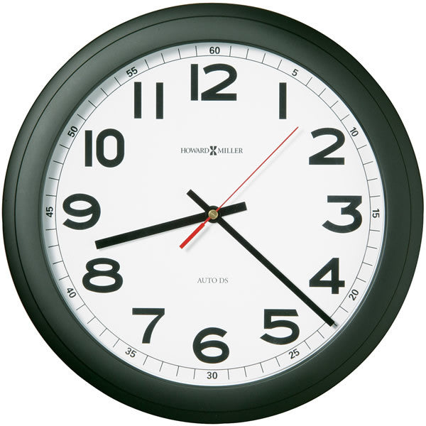 Howard Miller Norcross Wall Clock Matte Black 625320