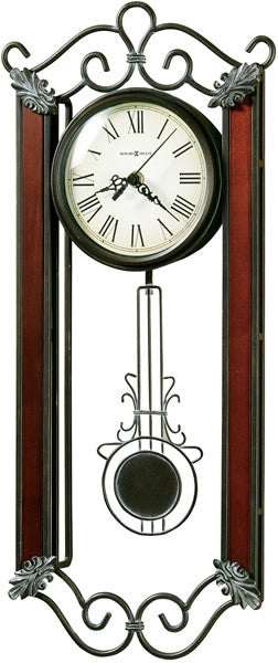 Howard Miller Carmen Wall Clock Wrought Iron 625326
