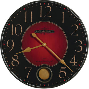26"H Harmon Rusted Clock Wrought Iron