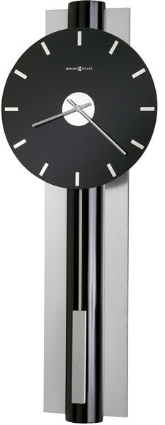 Howard Miller Hudson Wall Clock High Gloss Black Lacquer 625403