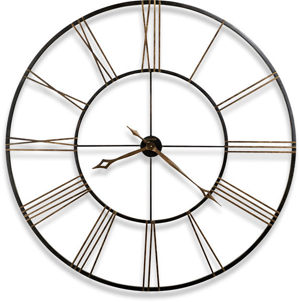 Howard Miller Postema Wall Clock Wrought Iron 625406