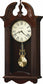 Howard Miller Malia Tall Wall Clock in Cherry Bordeaux 625466