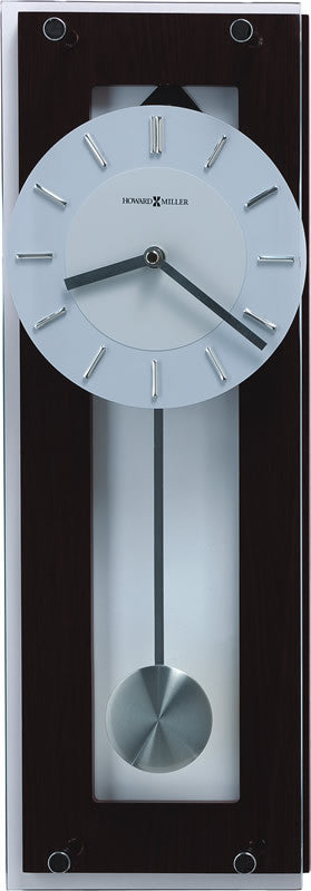 Howard Miller Emmett Wall Clock in Black Coffee 625514
