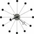 Howard Miller Ball Clock II Wall Clock in Satin Black 625527