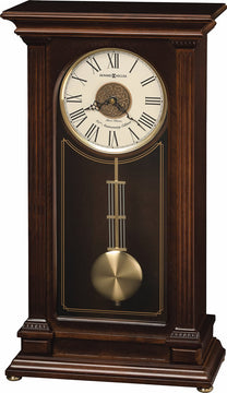 20"H Stafford Mantel Clock in Cherry Bordeaux