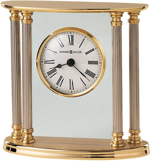 6"H New Orleans Table-top Clock Brass