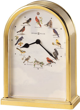 8"H Song Birds Of North America III Polished Brass