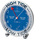 Howard Miller Tide Mate III Clock Silver Tone 645527